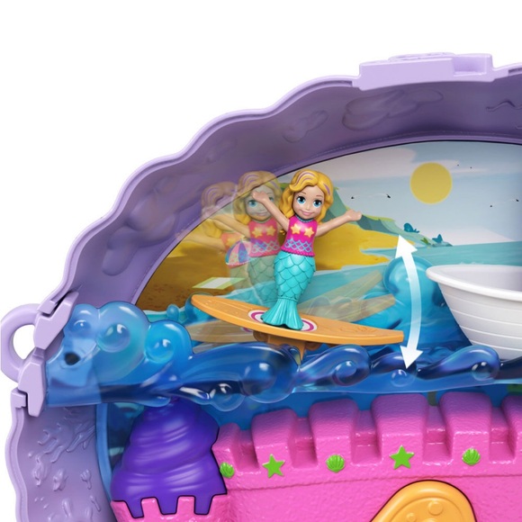 Polly Pocket Tiny Power Seashell Purse. - Picture 12 of 16